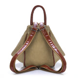 3 in 1 Multifunction Women Handbags Crossbody Bags Canvas Lady Shoulder Tote