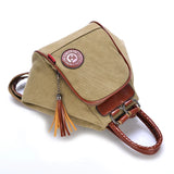 3 in 1 Multifunction Women Handbags Crossbody Bags Canvas Lady Shoulder Tote