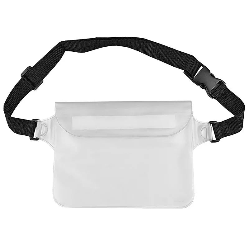 3-Layer Waterproof Sealing Waist Bag for Rafting Diving Swimming