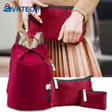 3 Pcs/Lot Women Backpack Waterproof Nylon Shoulder Bags Oxford Crossbody Bags