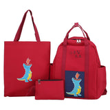 Casual Women Shoulder Bags Candy Women Backpack Multi-pocket School Bag