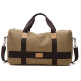 30% OFF Men's Canvas Travel Bags Weekendtas Thickening Luggage Duffle Bag