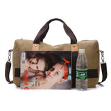30% OFF Men's Canvas Travel Bags Weekendtas Thickening Luggage Duffle Bag