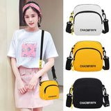 Canvas Handbag Zipper Shoulder Bag for Women