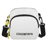 Canvas Handbag Zipper Shoulder Bag for Women