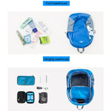30L Waterproof Foldable Backpack for Men - Outdoor Trekking Rucksack
