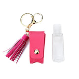 30ml Leakproof Travel Bottle for Hand Sanitizer with Keychain Holder