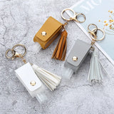 30ml Leakproof Travel Bottle for Hand Sanitizer with Keychain Holder