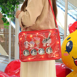 Japanese Lolita Shoulder Bag Mini Itabag Harajuku Cosplay Transparent