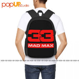 Mad Maxs Verstappen Backpack Large Capacity Art Print Sports Style Bags