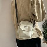 Canvas Printing Star Crossbody Bag Women Casual Messenger Bag