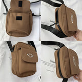 Canvas Printing Star Crossbody Bag Women Casual Messenger Bag