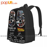 35 Years Anniversary Back to the Future Backpack - Large Capacity Bookbag