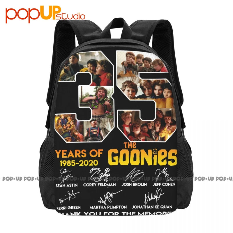 35 Years Of The Goonies 1985 Thank You For The Memories Backpack
