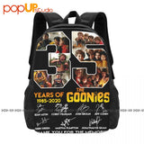 35 Years Of The Goonies 1985 Thank You For The Memories Backpack
