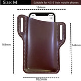 Men's Belt-mounted Mobile Phone Pocket Waist Bag Running Sports Outdoor