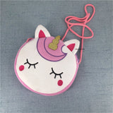 3-Color Horse Plush Satchel Messenger Bag