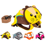 3D Fox School Bags For Boys Anti-lost Backpacks Kindergarten Backpack