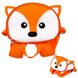 3D Fox School Bags For Boys Anti-lost Backpacks Kindergarten Backpack