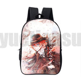 3D Anime Bungou Stray Dogs Backpack 16 Inch School Bag for Teenage Girls