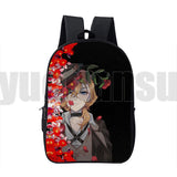 3D Anime Bungou Stray Dogs Backpack 16 Inch School Bag for Teenage Girls