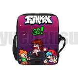 3D Anime Game Friday Night Funkin Shoulder Bag for Children Boys Girls