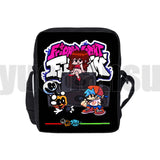 3D Anime Game Friday Night Funkin Shoulder Bag for Children Boys Girls