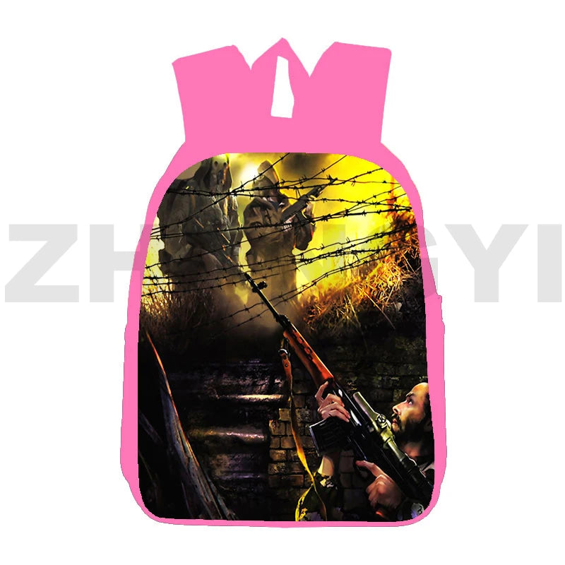 3D Anime Game Stalker 2 Heart of Gun Bag Backpacks for School