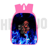 3D Anime Corpse Husband Backpack 12/16 Inch Pink Teen Travel Pack