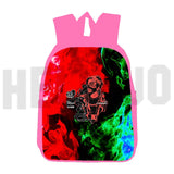 3D Anime Corpse Husband Backpack 12/16 Inch Pink Teen Travel Pack