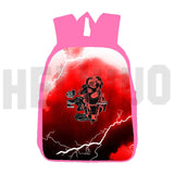 3D Anime Corpse Husband Backpack 12/16 Inch Pink Teen Travel Pack