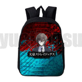 16" Bungou Stray Dogs Backpack - Dazai Osamu Daily Pack for School