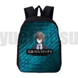 16" Bungou Stray Dogs Backpack - Dazai Osamu Daily Pack for School