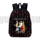 16" Bungou Stray Dogs Backpack - Dazai Osamu Daily Pack for School