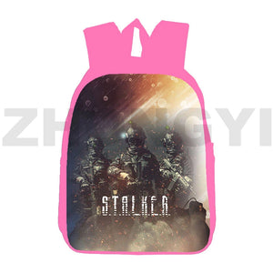 3D Anime Pink Cartoon Game Stalker 2 Heart of Gun Bag Backpack