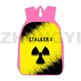 3D Anime Pink Cartoon Game Stalker 2 Heart of Gun Bag Backpack