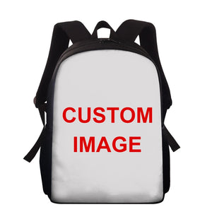 3D Butterfly Print Teens Backpack Student Casual Schoolbag