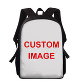 3D Butterfly Print Teens Backpack Student Casual Schoolbag