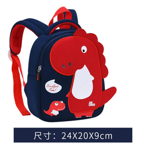 3D Cartoon Animal Backpack Kids School Bags Toddler Boys Girls Nursery Mochila