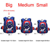 3D Cartoon Astronaut Dinosaur Unicorn Backpack For Kids School