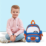 3D Cartoon Car Backpack for Kids 2-5 Years Old