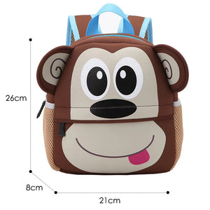 3D Cartoon Car Backpack for Kids 2-5 Years Old