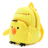 3D Cartoon Chicken Animal School Backpack Plush Baby Children Schoolbag Kinderga