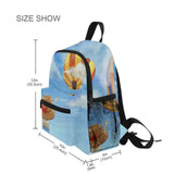 3D Cartoon Kids Backpack for Boys Girls, Polyester School Bag