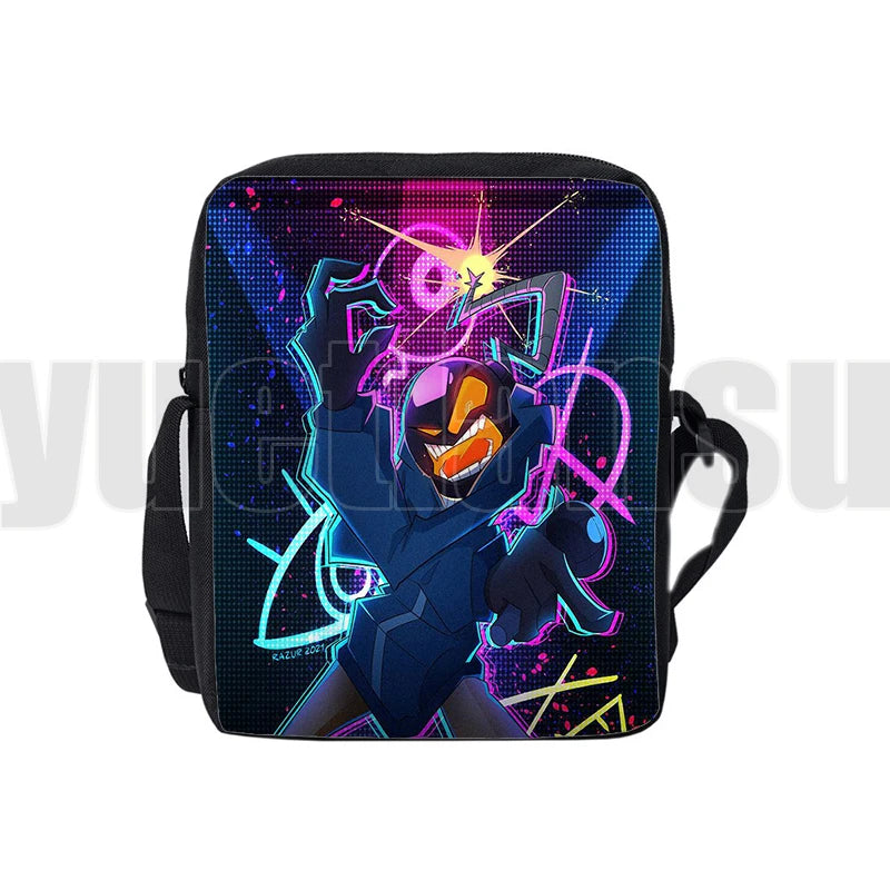 3D Cartoon FNF Crossbody Shoulder Bag for Teens Women