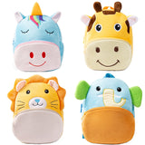 3D Cartoon Kindergarten Plush Children Backpacks Toddler Schoolbag