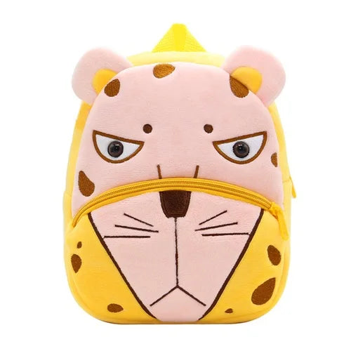 3D Cartoon Kindergarten Plush Children Backpacks Toddler Schoolbag