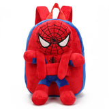 3D Cartoon Mini Plush Children Backpacks Schoolbag Kindergarten School Bags