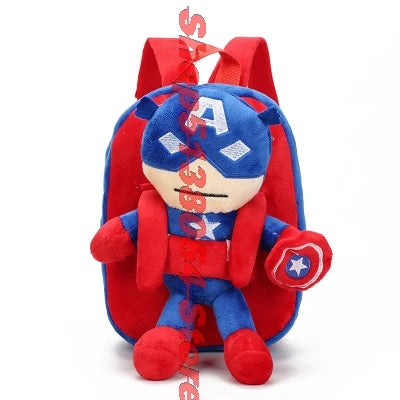 3D Cartoon Mini Plush Children Backpacks Schoolbag Kindergarten School Bags