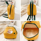 3D Cartoon Plush Children Backpacks Schoolbag Animal Kids School Bags